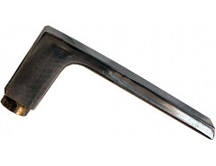 26105 OVÁL klika Al  pro koridor