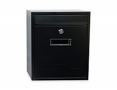 RADIM-M. ČERNÁ STRUKTURA schránka 260x310x90 "X"