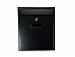 RADIM-M. ČERNÁ STRUKTURA schránka 260x310x90 "X"