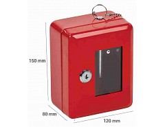 Požární krabička V 120x150x80mm na 3 klíče
