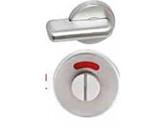 Zámek WC nerez mat s ukazatelem pro kabinové kování "AKČNÍ CENA BEZ SLEVY"