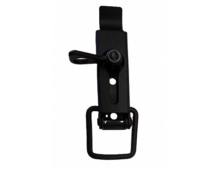 15029 uzávěr bednový s obrtlíkem černý mat