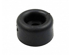 Gumová zarážka pr.20mm, v.10mm ČERNÁ