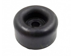 Gumová zarážka pr.24mm, v.11mm ČERNÁ