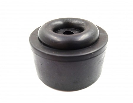 Gumová zarážka pr.40mm, v.25mm ČERNÁ