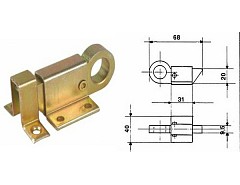 ND protiplech pro K 320 sklapka okenní Žlutý zinek Zn F1-206