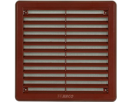 Mřížka-krytka 150x150 síťovina HNĚDÁ