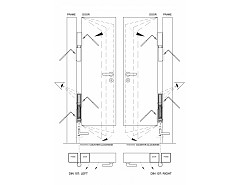 Závěs k přivaření s vratnou  pružinou 165x22 art. 415/M  max 30kg