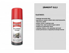 Zámkový olej (mazadlo) sprej 50 ml, BALLISTOL 25954 (25940)