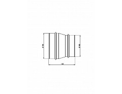 RK redukce 100/125