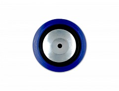 Rolna N.D. - kolečko transportní modré guma průměr 125x34