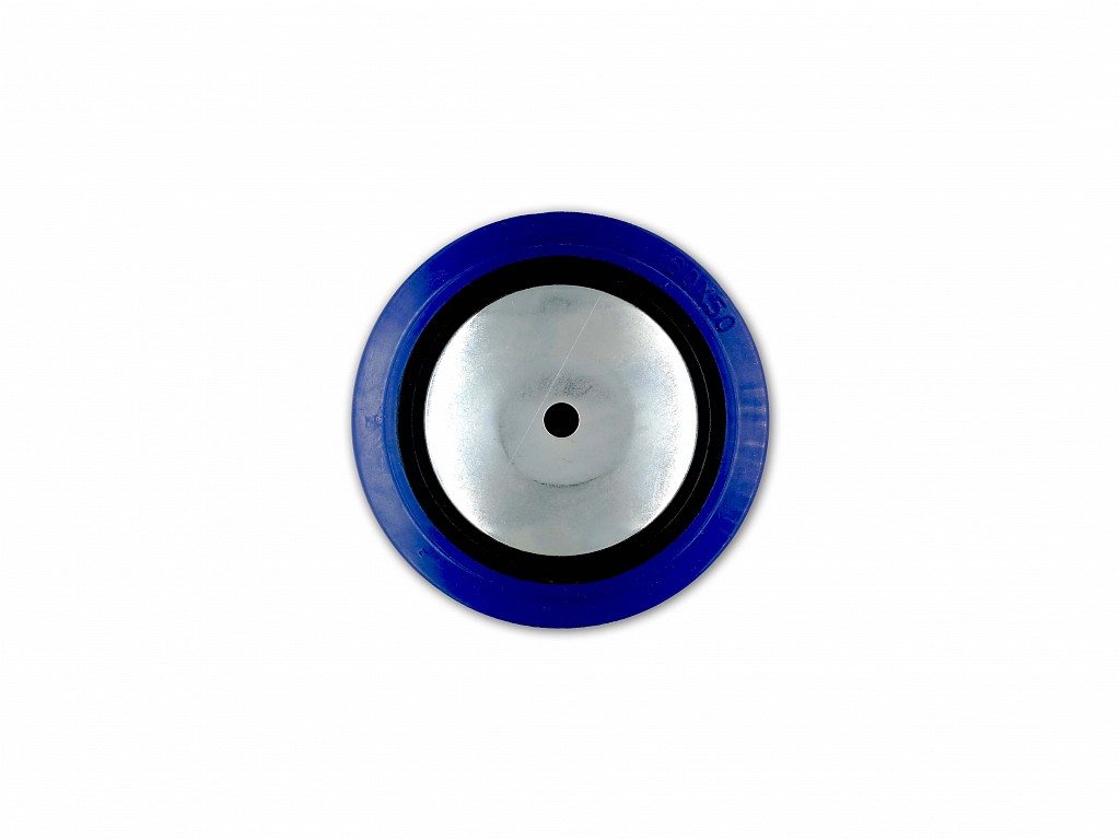 Rolna N.D. - kolečko transportní modré guma průměr 160x48