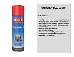 Dílenský olej proti korozi USTA sprej 400 ml, BALLISTOL 22960 (22950)