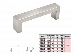 EMÍLIE 320mm úchytka NEREZ 10x20mm