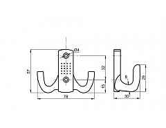 CAMEL půlvěšák II Ni-SATIN