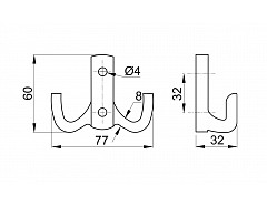 LAMA půlvěšák BRONZ