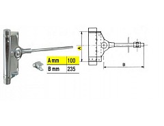 Pružinový zavírač dveřní 40kg F1-91/2 (032029)