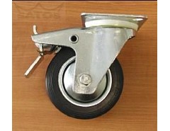 Kolečko 160 otočné brzda/130kg BSR 160