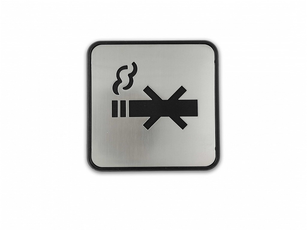 Piktogram "Zákaz kouření" Nerez