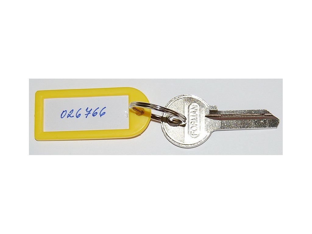 Odlitek klíče OVÁL X11 52+63mm zacvak.nezacvak 30H NEW (001411)