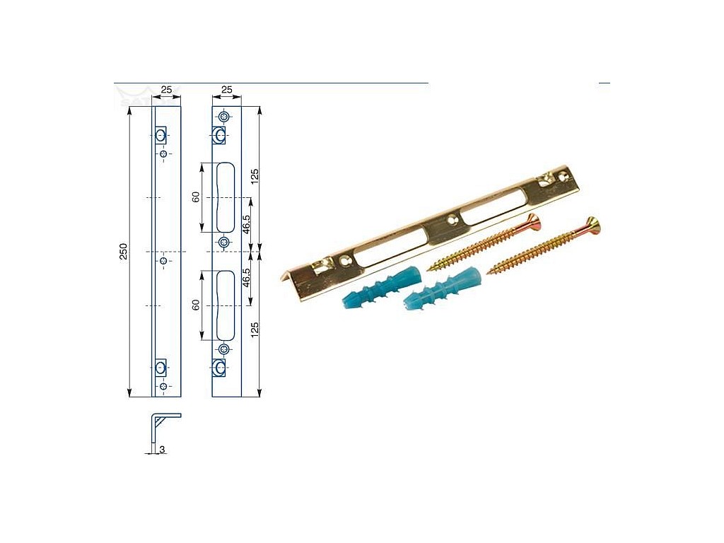 Protiplech K 194 BZn bezp.univerzál