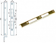 Protiplech K-195 BZn bezp.univerzál