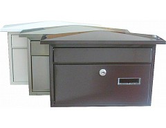 KT01 - HNĚDÁ schránka 380x235x80 "X" (040508)