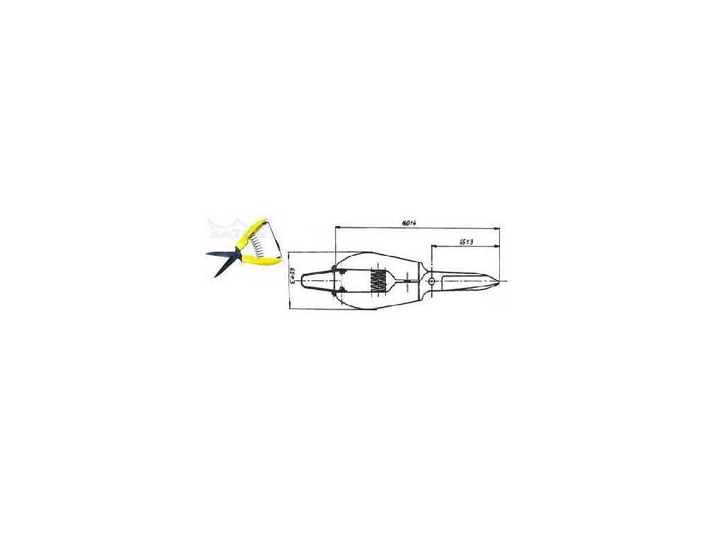 Nůžky 2405 řemeslnické 160 mm