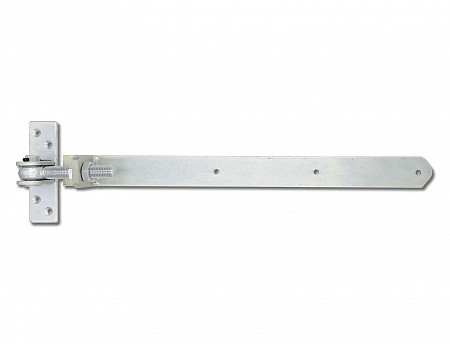 Závěs seřiditelný 470mm M16 na dřevěné dveře Bílý zinek (032939)