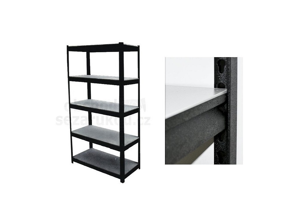 Regál ELEGANTE 1200x460x1800/5polic - 200kg/police