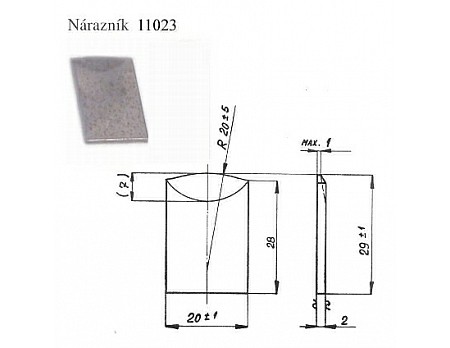 11023 nárazník sur.