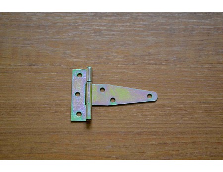 Závěs dveřní vrchní T 80x65 mm žl.Zn