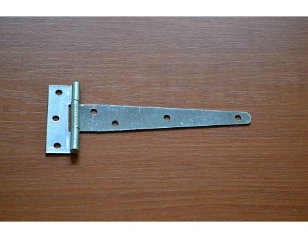 Závěs dveřní vrchní T 150x70mm BZn