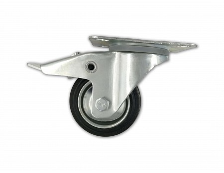 Kolečko 80 otočné brzda/50kg A BSR 80