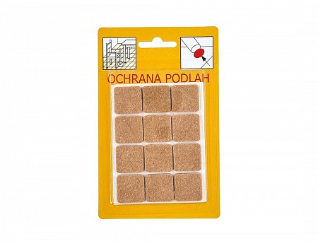 Ochrana podlah filcová 103 21x21 H (12ks)