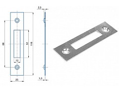Protiplech G 231 BZn