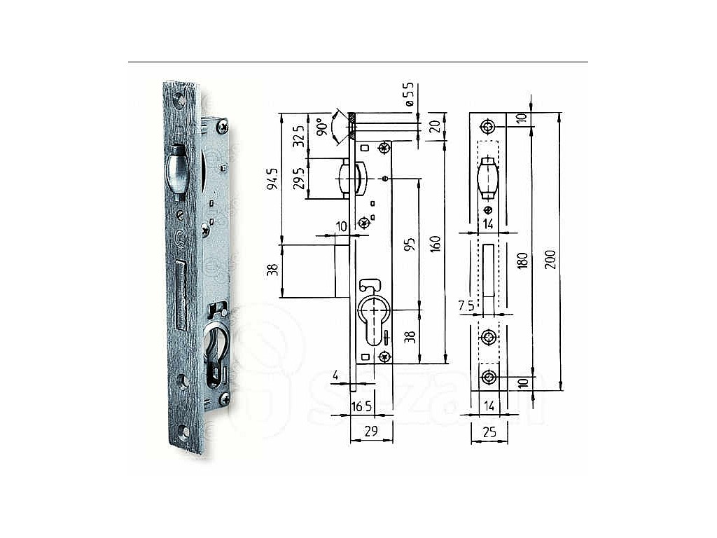 Zámek Titan 821/17 váleček dorm 16,5, hl.29
