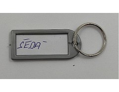 Visačka kl.MALÁ-kr.šedá (šedostříbrná) 1D 50ks