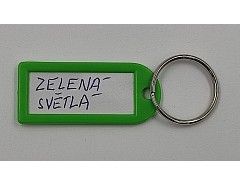 Visačka kl.MALÁ-kr. zelená světlá 1D 50ks