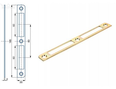 Protiplech K 191 UNI BZn