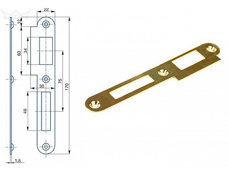 Protiplech K-182 2/2 BZn''L'' 72mm