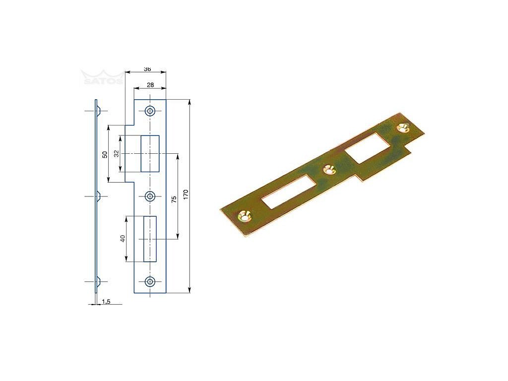 Protiplech K-183 2/2 BZn''L'' 72mm