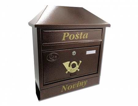 Poštovní schránka ST-9/T antik měď