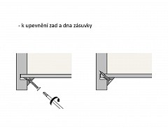 Stabilizátor zad s vrutem 3,5x20