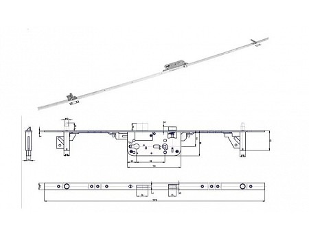 K119 ZAMEK P-L 10KS žlutý zn