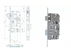 Zámek K240 OK 72/70  L PBzn