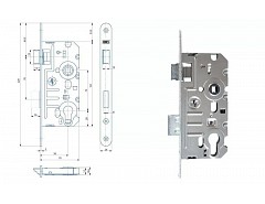 K241 ZAMEK P 1KS PBZN HOBES
