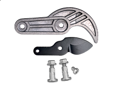 1026292 Čepel, spodní doraz a šroubky pro nůžky L77