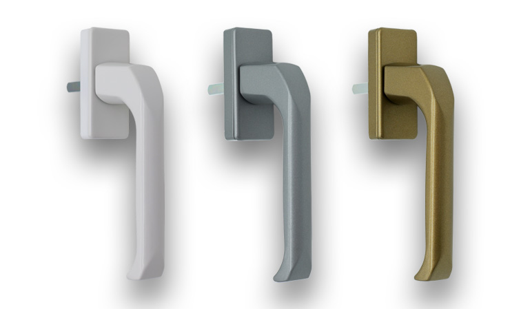 Hliníkové okenní kliky